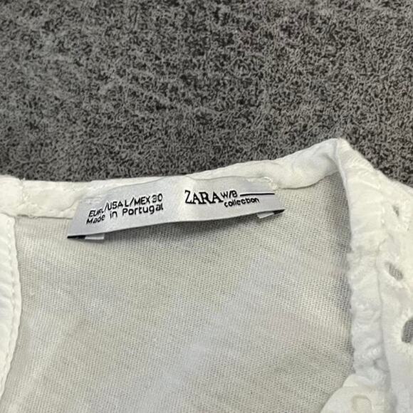 Zara eyelet dainty tank top - Picture 5 of 7